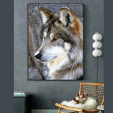 Wolf Painting Art