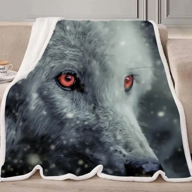 White Wolf Blanket