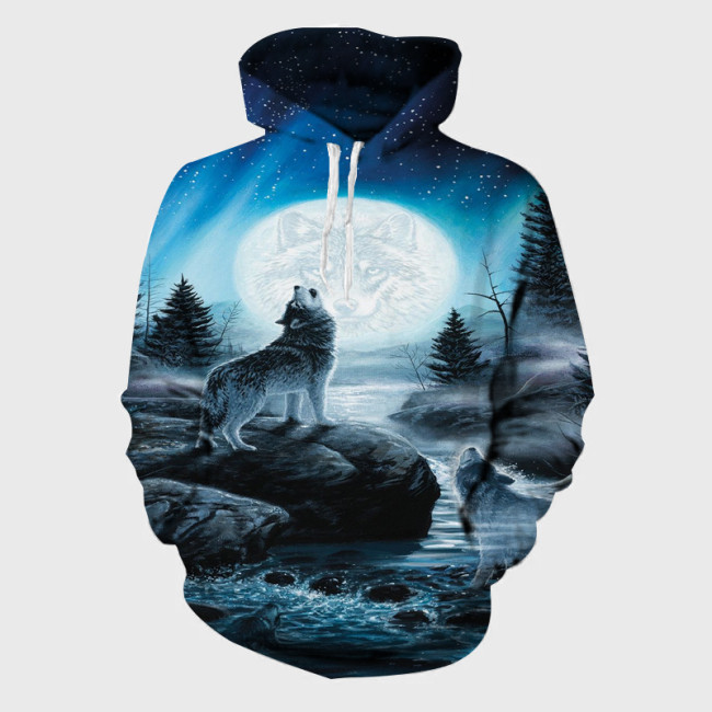 Wolf Packs Howling Hoodie