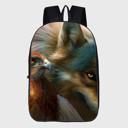 Eagle And Wolf Backpack