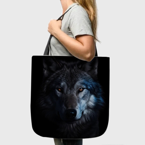Cool Wolf Tote Bag