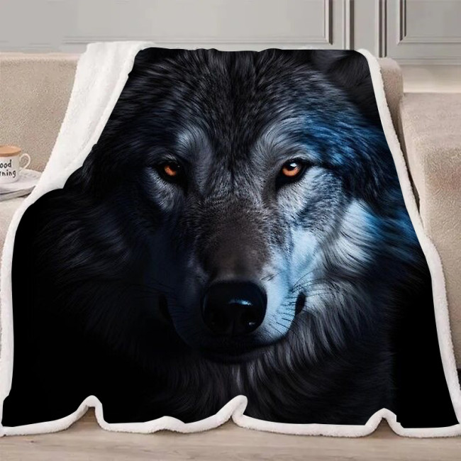 Cool Wolf Blanket