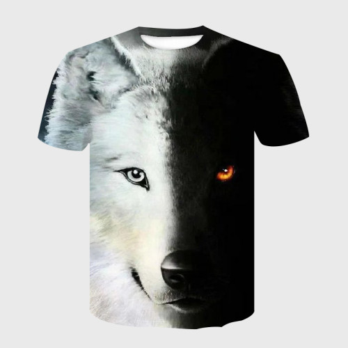 Yin Yang Wolf T-Shirt
