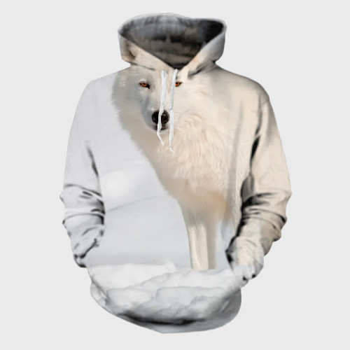 Arctic Wolf Hoodie