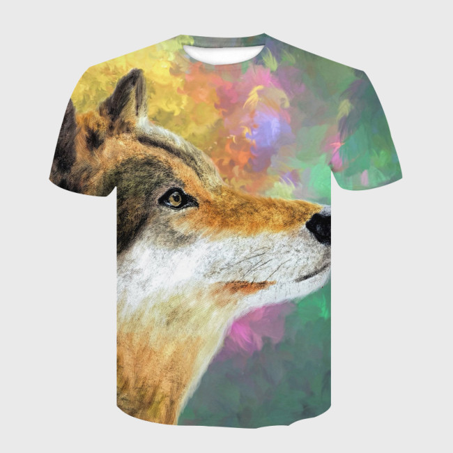 Wolf Drawing T-Shirt