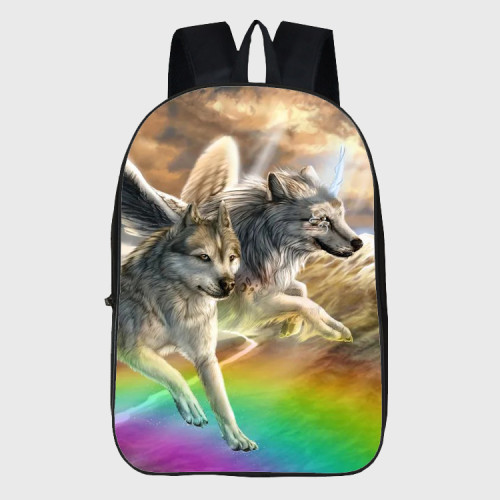 Wolf With Wings Backpack