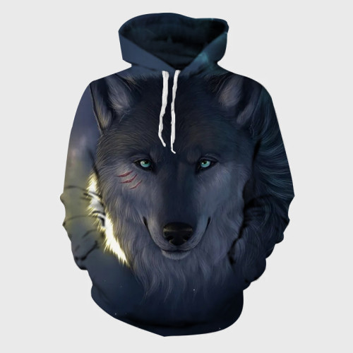 Sky Wolf Hoodie