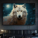 Arctic Wolf Painting Art