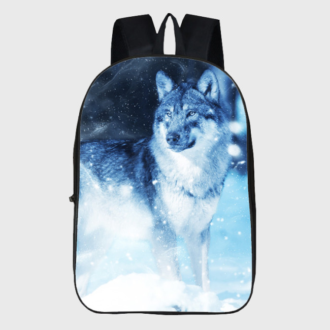 Wolf Art Backpack