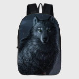 Anime Black Wolf Backpack