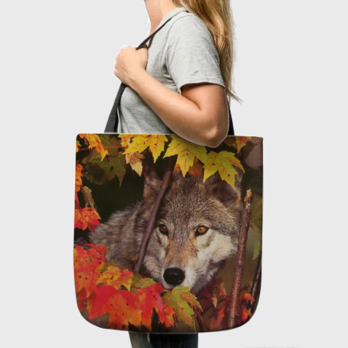 Leaf Wolf Tote Bag