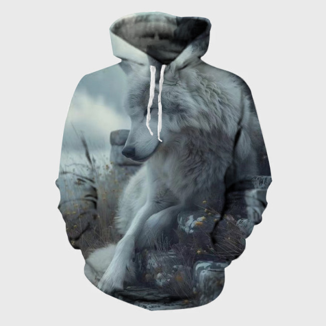 Arctic Wolf Hoodie