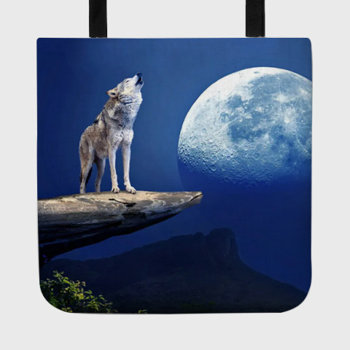 Wolf Moon Tote Bag