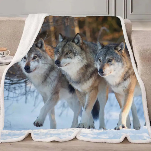 Wolf Packs Blanket