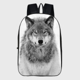 Wolf Portrait Backpack