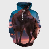 Red Wolf Hoodie