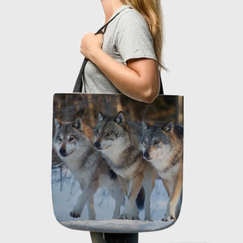 Wolf Packs Tote Bag