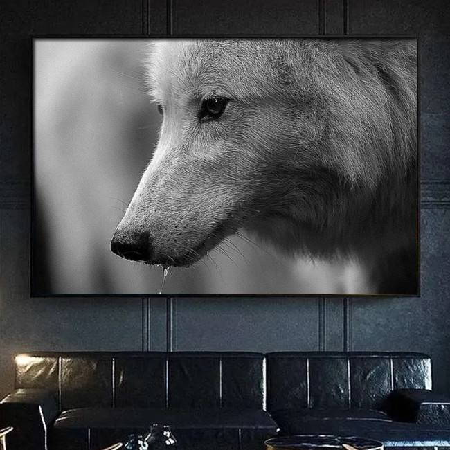 Wolf Painting Art