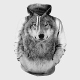 Wolf Portrait Hoodie