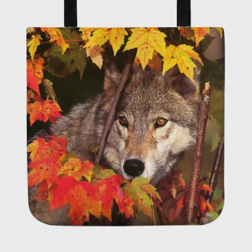 Leaf Wolf Tote Bag