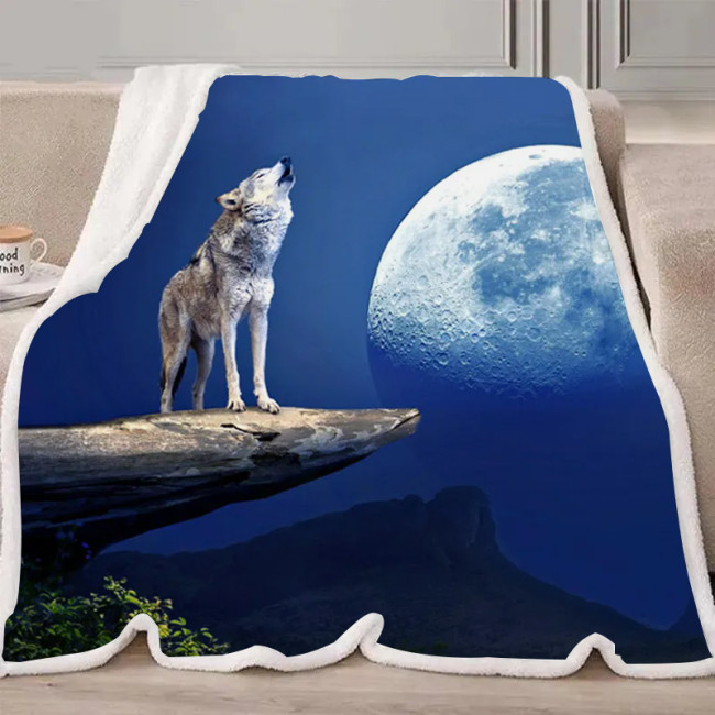 Wolf Moon Blanket