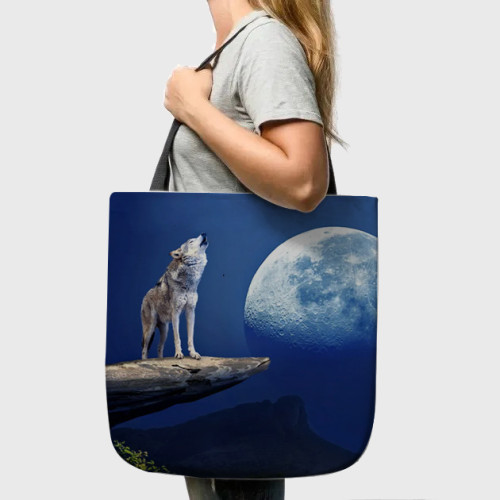 Wolf Moon Tote Bag