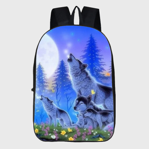 Wolf Family Backpack