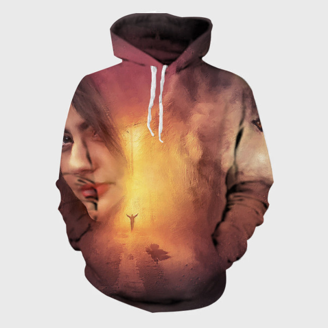 Women And Wolf Hoodie