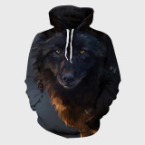 Anime Black Wolf Hoodie