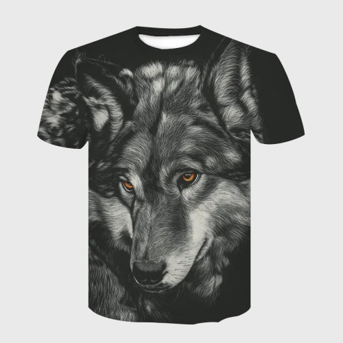 Wolf Drawing T-Shirt