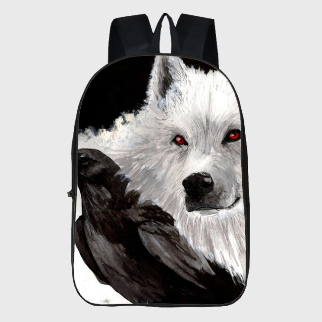 Raven And Wolf Backpack