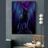 Howling Wolf Painting Art