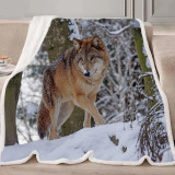 Red Wolf Blanket