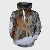 Red Wolf Hoodie