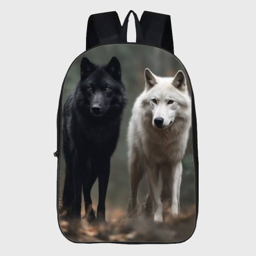 Wolf Couples Backpack