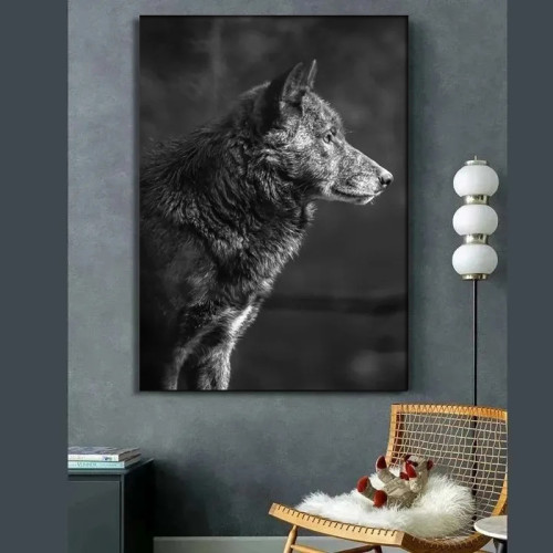 Wolf Painting Art