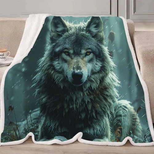 Wolf Art Blanket