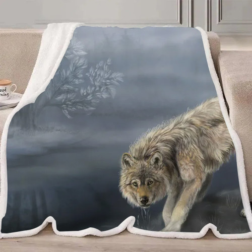 Lake Wolf Blanket