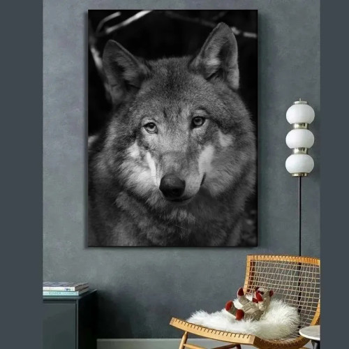 Wolf Painting Art