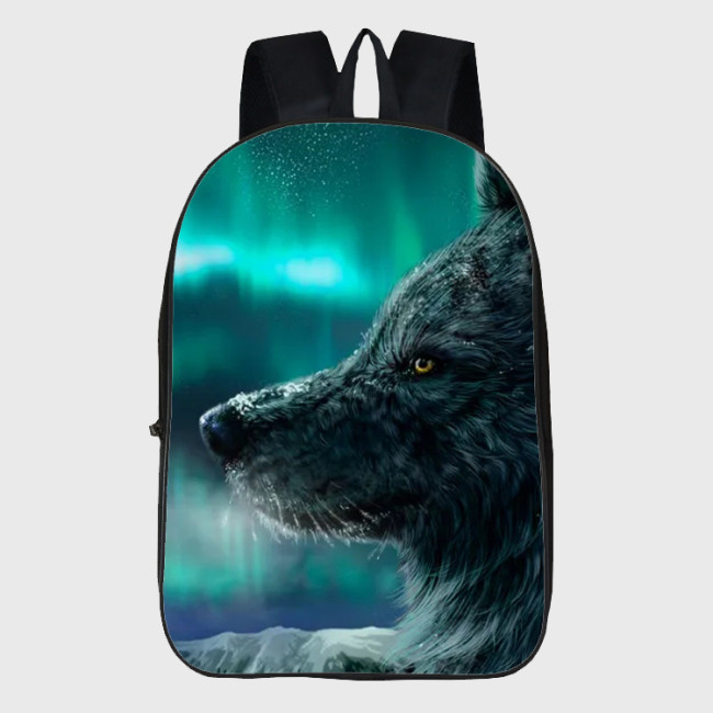 Galaxy Wolf Backpack