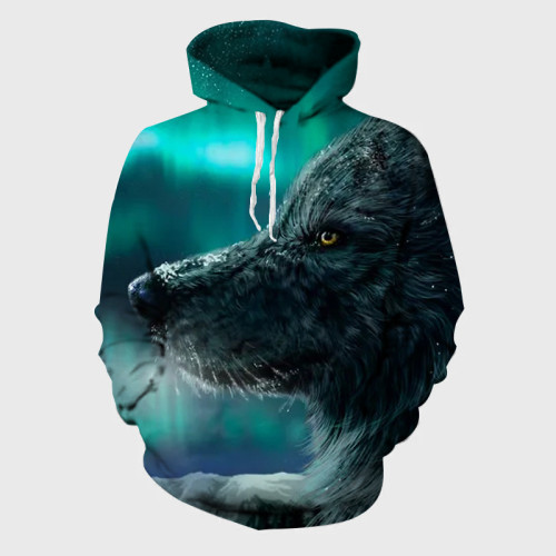 Galaxy Wolf Hoodie