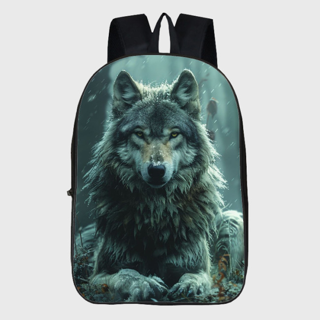 Wolf Art Backpack