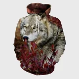 Autumn Wolf Hoodie