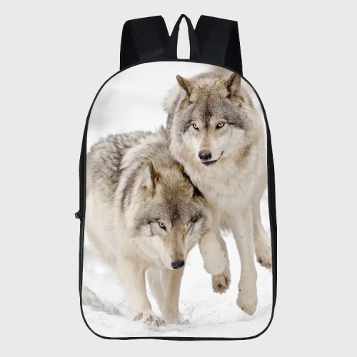 Wolf Couples Backpack