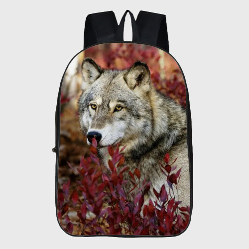 Autumn Wolf Backpack