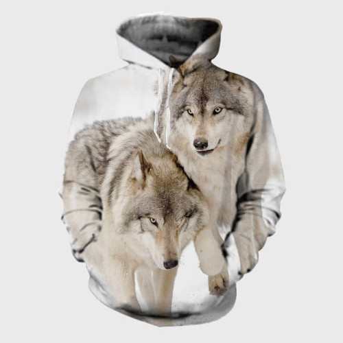 Wolf Couples Hoodie