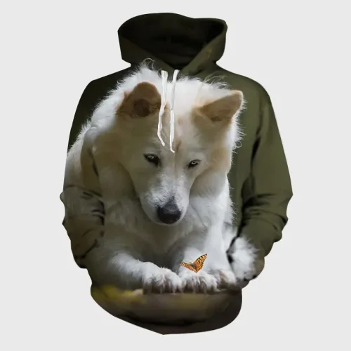 Butterfly Wolf Hoodie