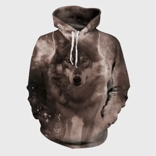 Smog Wolf Hoodie