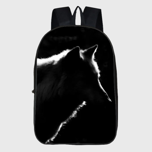 Black Wolf Backpack