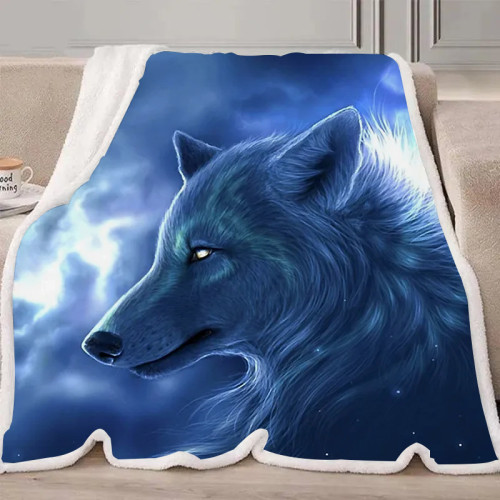 Wolf Art Blanket